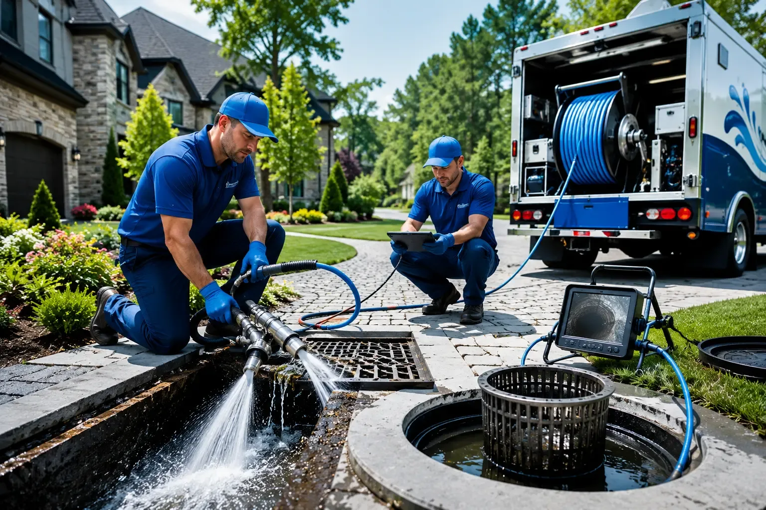Local outdoor drain cleaning professionals in Prescott, WI