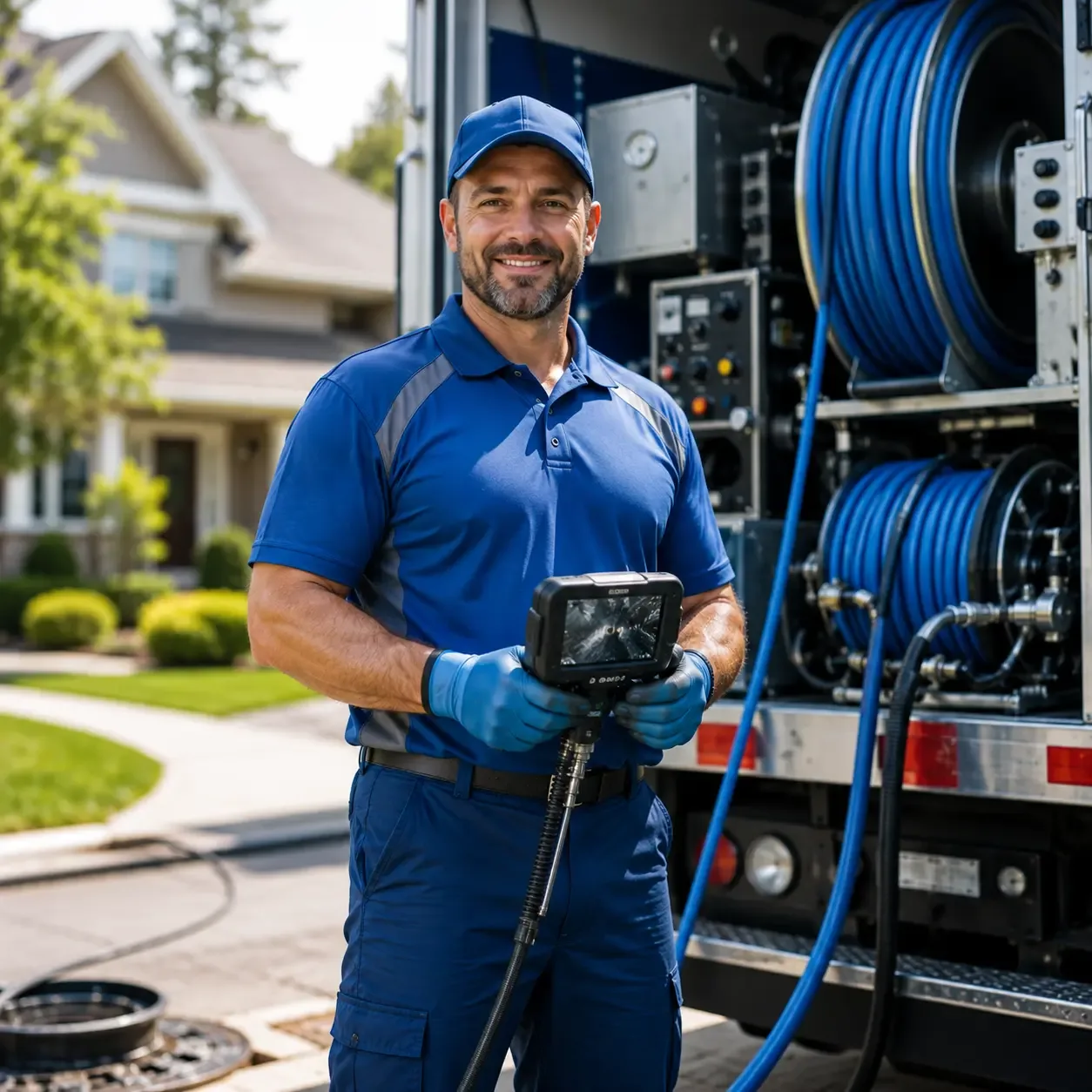 Local outdoor drain cleaning specialists in Prescott, WI